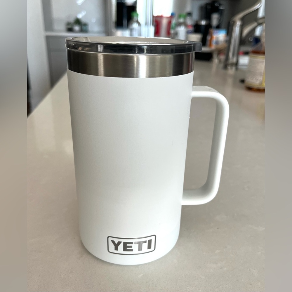 YETI White Mug with Handle